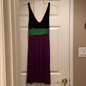 Color Blocked Tank Dress